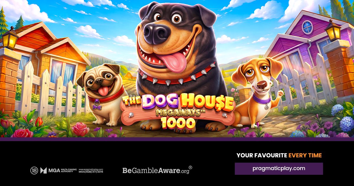 프라그마틱, THE DOG HOUSE MEGAWAYS™ 1000 공개 원문 대표 이미지